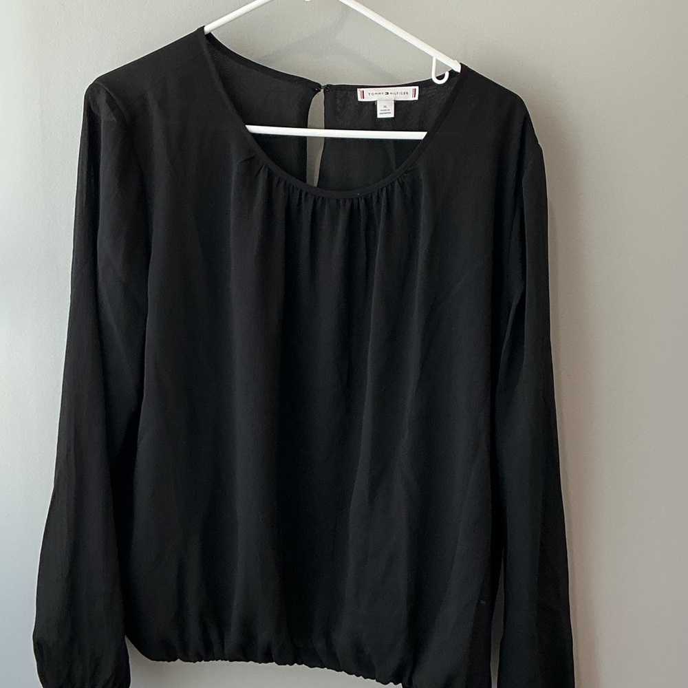Tommy Hilfiger Elegant Black Dress